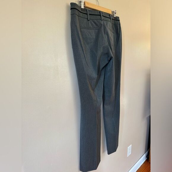 SALE! Gray New York & Co Straight Leg Trousers Size 8 NWOT - Picture 4 of 5
